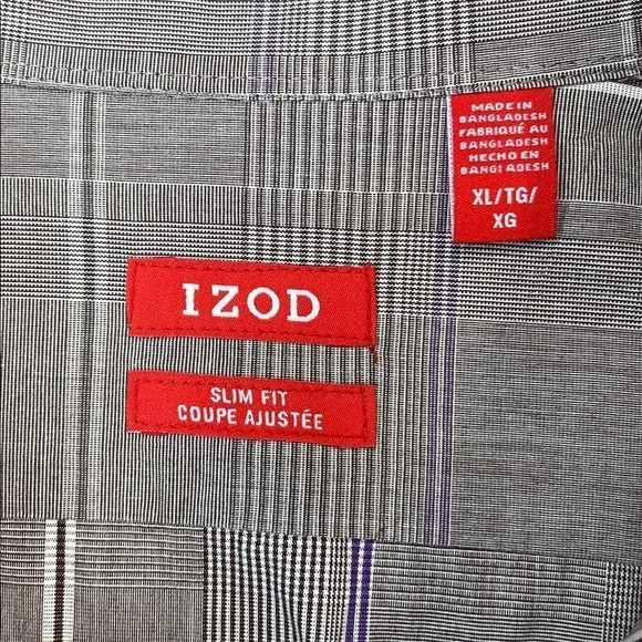 IZOD XL Slim Fit CASUAL BUTTON DOWN - Picture 4 of 10